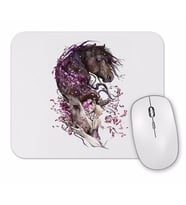 Cavalo E O Homem Mouse Pad