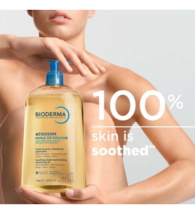 Atoderm Shower Oil Kuru Ciltler için Niasinamid İçeren Nemlendirici ve Besleyici Duş Yağı Bebek, Çocuk ve Yetişkin Kullanımına Uygun