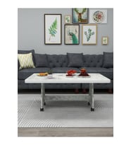 TEKERLEKLİ ORTA SEHPA MDF MASA