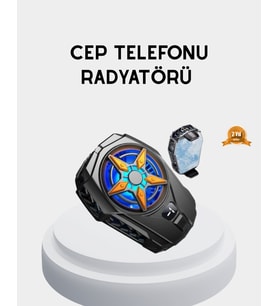 Northcity Yarı İletken Cep Telefonu Radyatörü - Dijital Ekranlı 2 Hız Kademeli Soğutucu