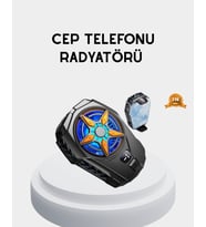 Northcity Yarı İletken Cep Telefonu Radyatörü - Dijital Ekranlı 2 Hız Kademeli Soğutucu