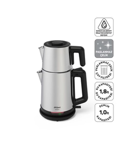 ArzumAR3158 Neosteel Inox Çay Makinesi