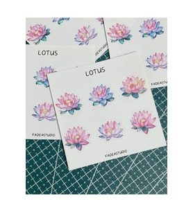 Lotus Sticker Sheets 2 Parça