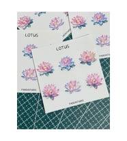 Lotus Sticker Sheets 2 Parça