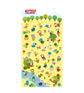 Bigpoint Sticker Papağanlar x 15 Adet