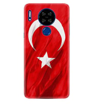 Reeder P13 Blue Max Lite Kılıf Desenli Silikon Şanlı Türk Bayrağı 4