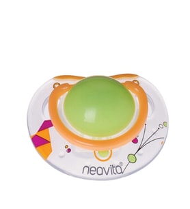Neavita Ortodontik Emzik Desenli (3 Ay+) Yeşil