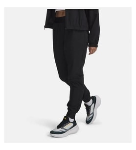 UNDER ARMOUR Ua Rival Hi Rise Woven Siyah Kadın Eşofman Altı 1382727-001