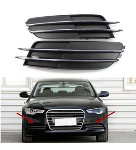 Audi A6 Sis Çerçeve Sağ-Sol Set Kromlu Sissiz 2013 ve Sonrası
