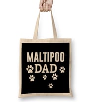 Maltipoo Dad 02 Bez Çanta Uzun Saplı