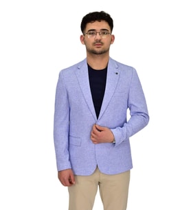 Erkek Mavi Tek Spor Ceket BGL-ST04468