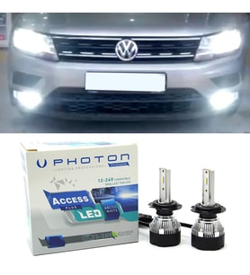 Vw Tiguan Led Xenon Kısa Far Ampulü H7 Access Yeni Seri Beyaz 2016+
