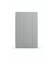 Lenovo M10 TB-X306F Smart Cover Standlı 1-1 Flip Tablet Kılıfı (Gri)