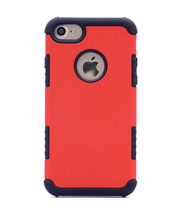 Apple iPhone 5 Zore Armour Youyou Silikon (Kırmızı)