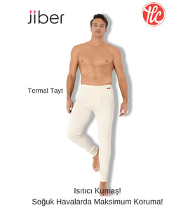 Jiber 174 Erkek Kutulu Kışlık Sıcak Tutan Isıtıcılı Termal İçlik Alt