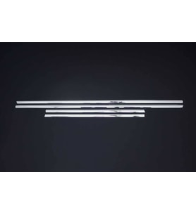 PEUGEOT 301 SEDAN UYUMLU CAM ÇITASI 4 PARÇA 2012 ve ÜZERİ PASLANMAZ KROM