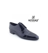 Aronay %100 Hakiki Deri Bağcıklı Jurdan Kösele Erkek Klasik Ayakkabı