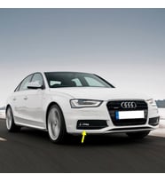 Audi A4 S-Line 2013-2015 Sağ Ön Sis Farı Çerçevesi Kromlu 8K0807682M