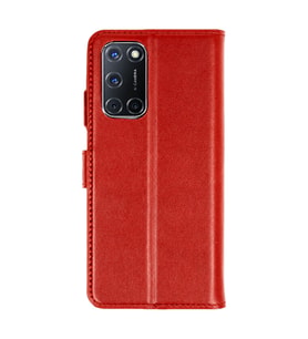 Northcity Oppo A52 Trend S Plus Kapaklı Kılıf - Kırmızı