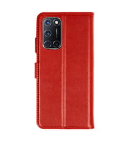Northcity Oppo A52 Trend S Plus Kapaklı Kılıf - Kırmızı