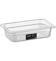 1/4 Dikdörtgen PC Gastronom Küvet Gövde 265x162x65