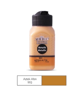 ARTDECO METALİK AKRİLİK BOYA 75 ML. AZTEK ALTIN