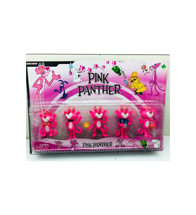 Pembe Panter 5’li Figür Set Pink Panther Yeni Model Pink Panter Figür Set