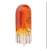 12V/5W Dipsiz Park/Gösterge Ampulu Turuncu Cam