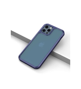 Apple iPhone 12 Pro Max Uyumlu Kılıf Zore Roll Kapak (Mavi)