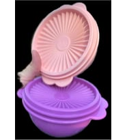 Tupperware Yıldız Kap Mor Somon
