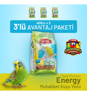 Muhabbet Kuşu Yemi 400 g - 3 Adet