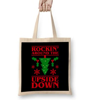 Rocking Around The Upside Down Stranger Things Bez Çanta Uzun Saplı