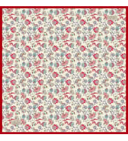 GÜZ  YAZ SERİNLİĞİ EŞARP 90 x 90 - 2525 (Kırmızı)