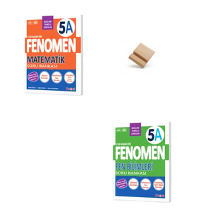 Fenomen 5. Sınıf Maarif 5A Matematik ve Fen Bilimleri Soru Bankası + Telefon Standı