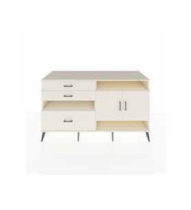 Kronos Konsol 4 Raflı 3 Çekmeceli 2 Kapaklı 176x59x99 Aytaşı-Aytaşı