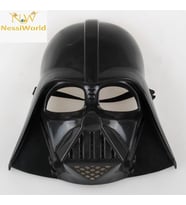 Çocuk Boy Yıldız Savaşları Darth Vader Maskesi ve 90 cm Pelerin Seti Siyah