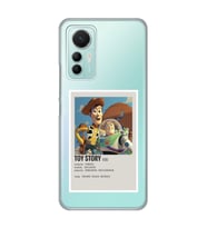 Xiaomi Mi 12 Lite Uyumlu Toy Story Minimalist Poster Desenli Şeffaf Telefon Kılıfı