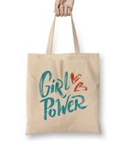 Girl Power Magical Design Bez Çanta Uzun Saplı