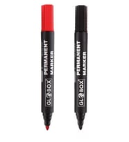 Globox Permanent Markör Koli Kalemi 2li 6769 ve 6771