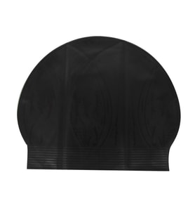 Bermuda Latex Swim Cap Yüzücü Bonesi SİYAH