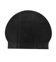 Bermuda Latex Swim Cap Yüzücü Bonesi SİYAH