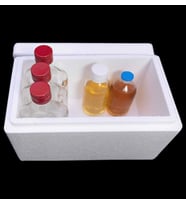 Sıcak Soğuk Korumalı Strafor Köpük Kutu 4kg Hacimli 29x23x18cm izoleli TermosKap