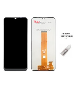 Tkgz - Samsung Galaxy A12 - SM-A125 Uyumlu Lcd Ekran Dokunmatik  - A - Kalite + B-7000