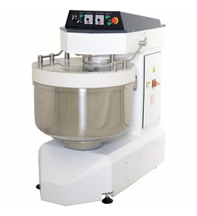 Dirmak ISM 200-32S Spiral Hamur Yoğurma Makinası 200 Lt Kazan İki Yönlü Kazan 80 Kg Un Kapasiteli İki Devirli İki Yöne Dönen Kazan 380v/3p/50hz