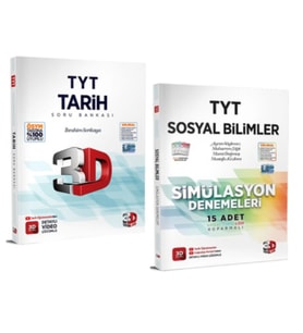 3D YAYINLARI TYT TARİH SORU BANKASI - TYT SOSYAL BİLİMLER SİMÜLASYON DENEME