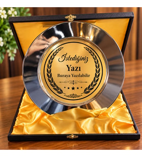 Deri Kutulu Plaket