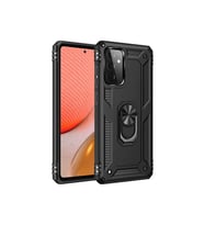 Samsung Galaxy A72 Uyumlu Kılıf Zore Vega Kapak (Siyah)