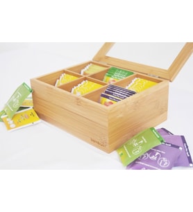 Misto - 6 Bölmeli Çay Kutusu