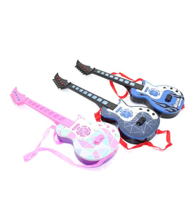 Müzikli Ledli Gitar (Krem)