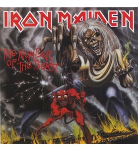 Iron Maiden The Number of the Beast LP Plak (Karışık)